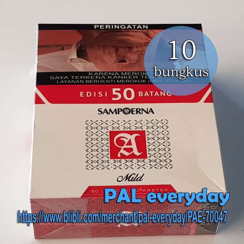 âˆš Rokok Sampoerna Mild 50 Batang [1 Bungkus] Terbaru Agustus 2021 harga