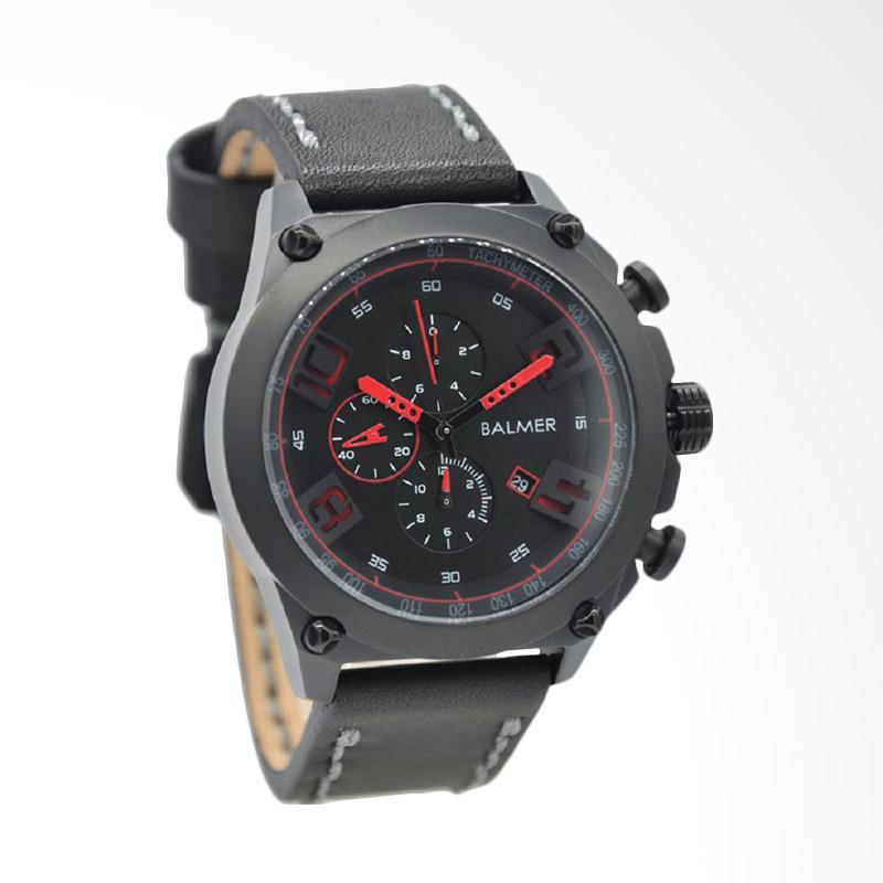 jual balmer leather jam tangan pria hitam jarum jual balmer leather jam tangan pria hitam jarum