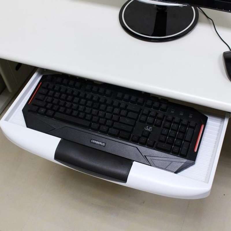 Jual Taiwanmade slidetype computer keyboard storage drawer rack