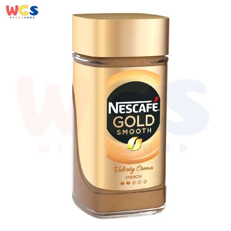 Jual Nescafe Gold Smooth Velvety Crema Instant Coffee 200g di Seller