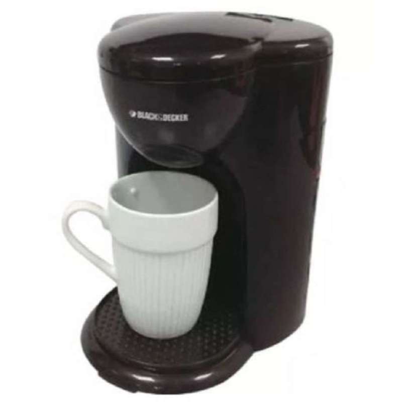 Promo Coffee Maker Black+Decker 330 Watt 1 Gelas DCM25B1 / Black