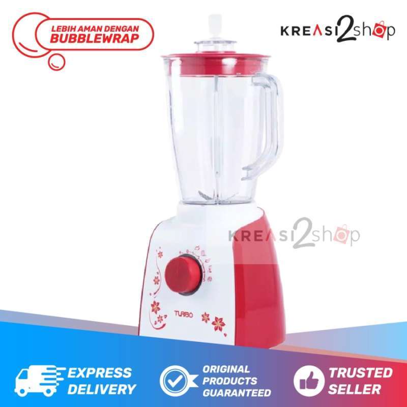 Promo Turbo New Plastic Blender / Blender Plastik Turbo Warna Baru