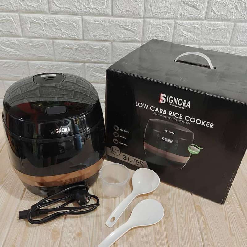 Jual Signora Rice Cooker Low Carb Carbo 3 liter rendah karbohidrat dan