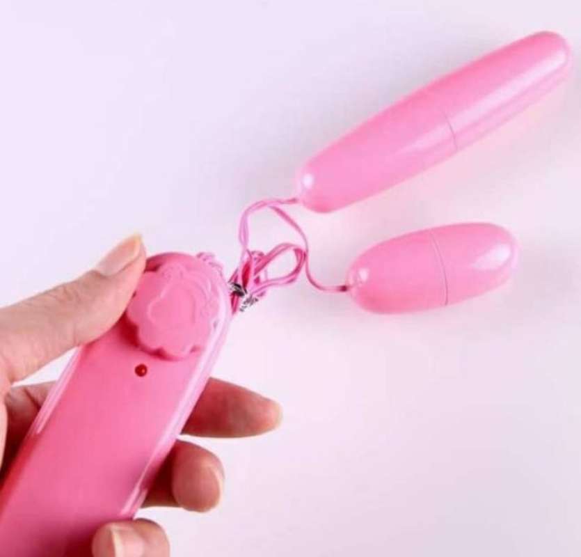 Promo Alat Bantu Getar Double Egg Vibrator Stimulan Vagina Alat Bantu 