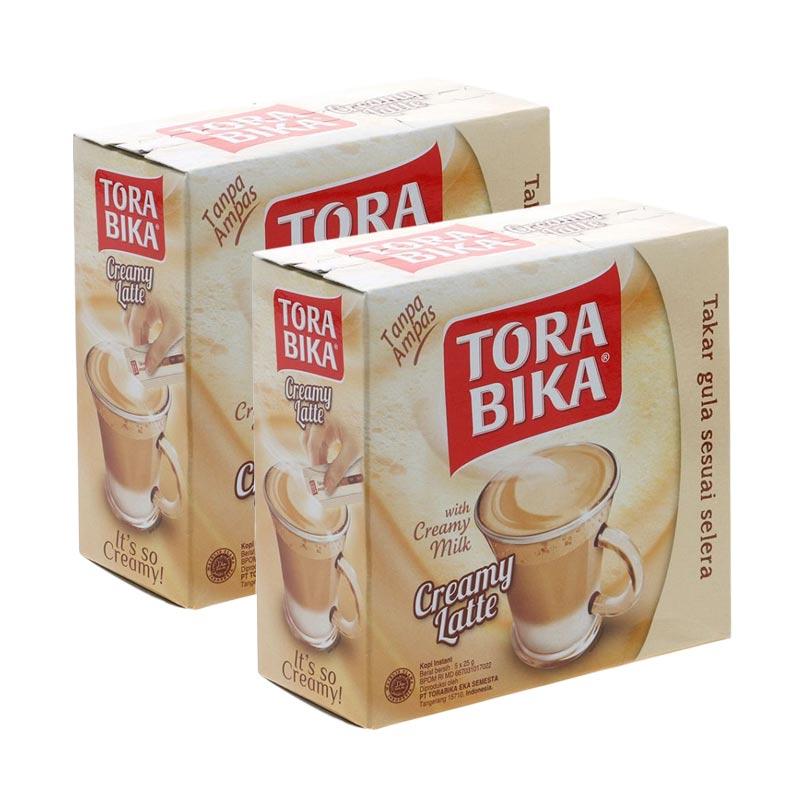 Jual Torabika Creamy Latte Box [25 g/5 sachet/2 box] 315576 Online