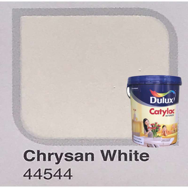 Jual Cat Dulux 5 Kg Chrysan White 44544 💯 Harga Murah & Kualitas ...
