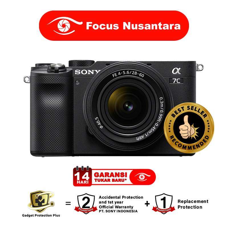 Promo FOCUS NUSANTARA Sony Alpha a7C A7 C Alpha 7C Mirrorless Digital