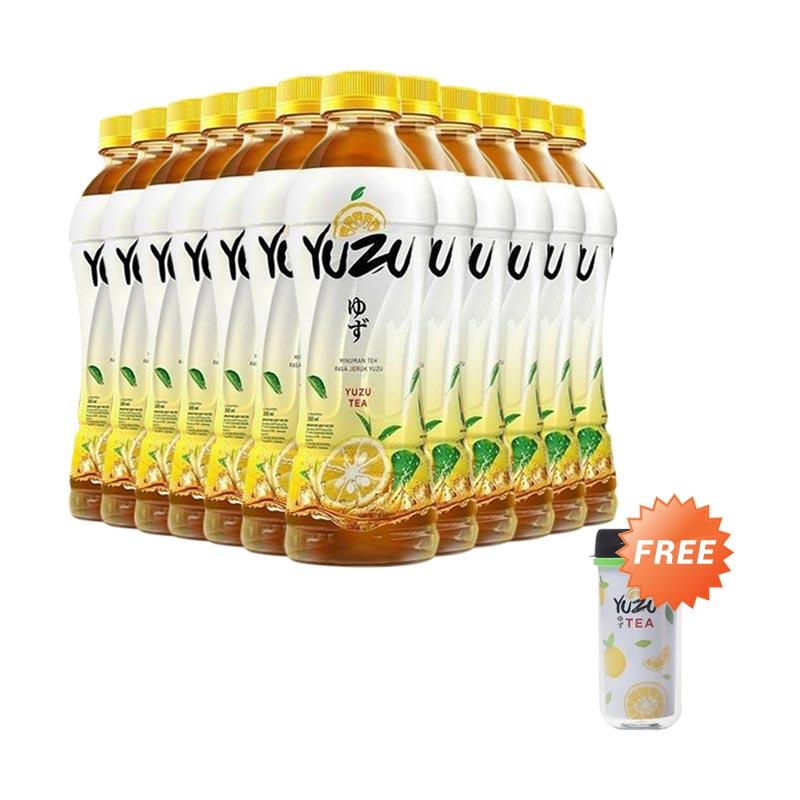 Jual WHS Paket Gelak Yuzu Black Tea [350 mL/12 pcs] + Free Tumbler