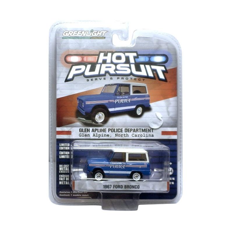 Jual Greenlight Hot Pursuit 16 Ford Bronco 1967 Diecast 1 Jual Greenlight Hot Pursuit 16 Ford Bronco 1967 Diecast 1