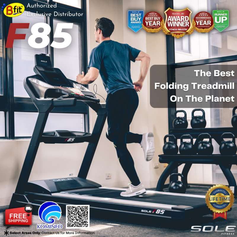 Jual SOLE NEW F85 Treadmill Compatible) Hitam