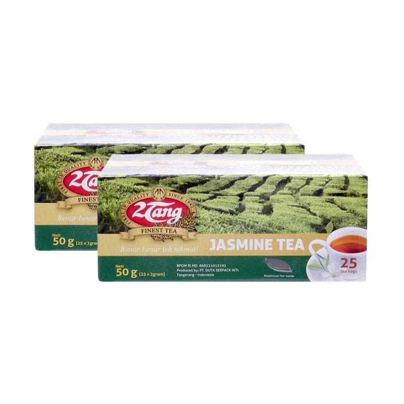 Jual 2tang Jasmine Tea Reguler Teh Celup [2 Box @25 Kantong/ 2 Gr