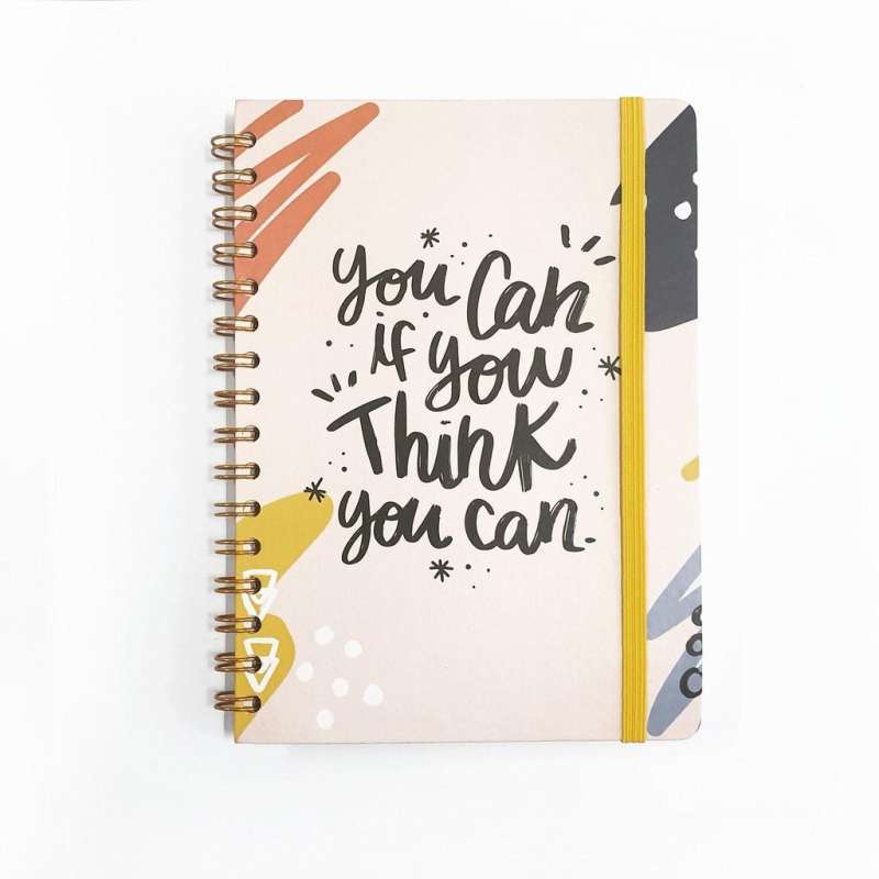 Jual NOTE BOOK SPIRAL CUSTOM Notebook Custom RULLED di Seller