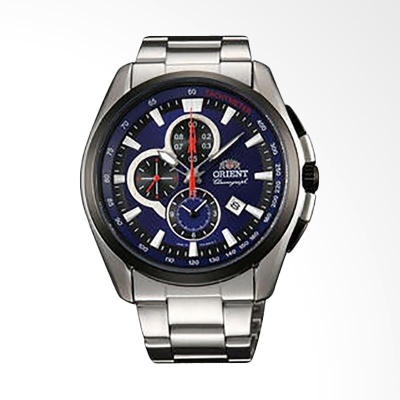 Jual Orient Chronograph Jam Tangan Pria - Silver 