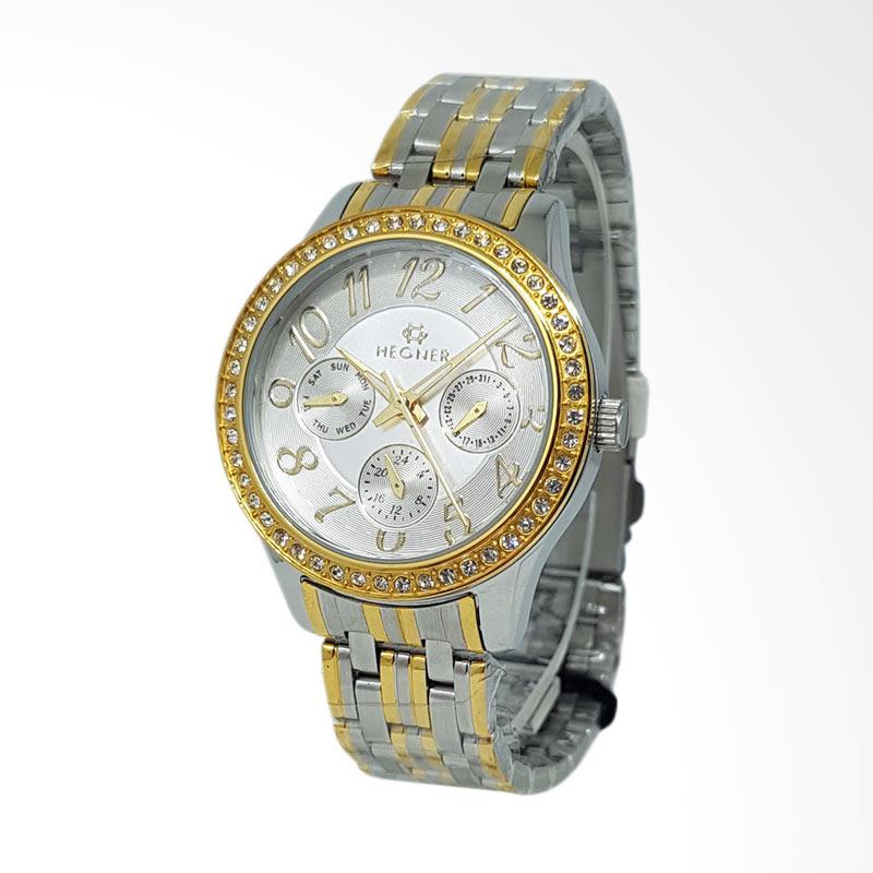 jual hegner 600233 analog permata jam tangan wanita silver gold harga kualitas jual hegner 600233 analog permata jam tangan wanita silver gold harga kualitas