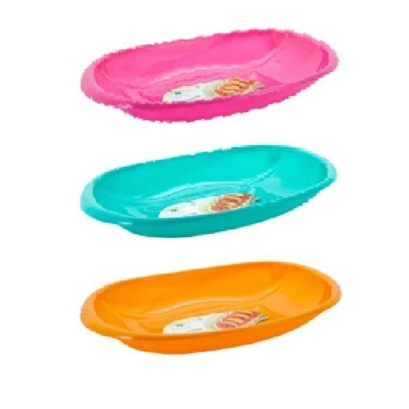 Promo Green Leaf Nampan Crystal Fruit Tray (GL 720) Diskon 7 di Seller