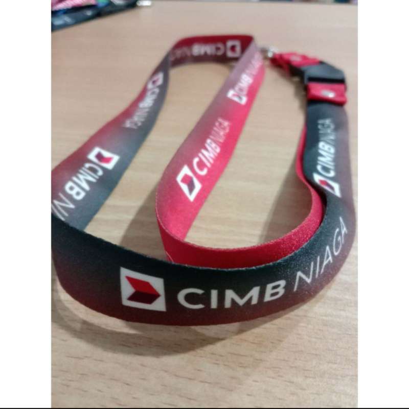 Jual tali id card CIMB NIAGA di Seller Pusat Tali Id Card Sukamekar