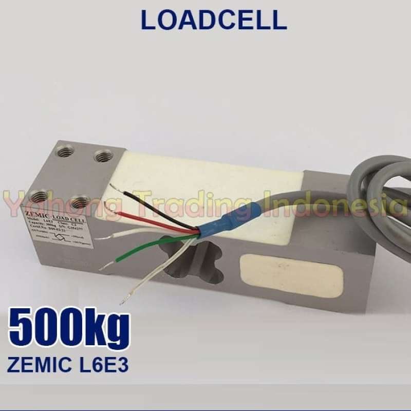 Jual Strain Gauge Pressure Sensor LoadCell Timbangan ZEMIC L6E3 500kg