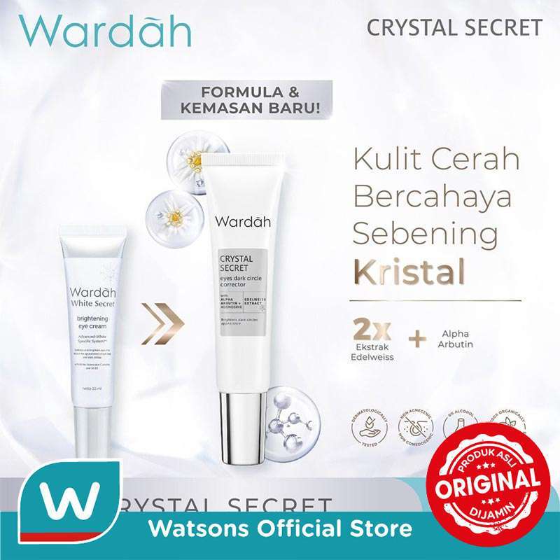 Promo Wardah White Secret Brightening Eye Cream 10ML Diskon 15 di