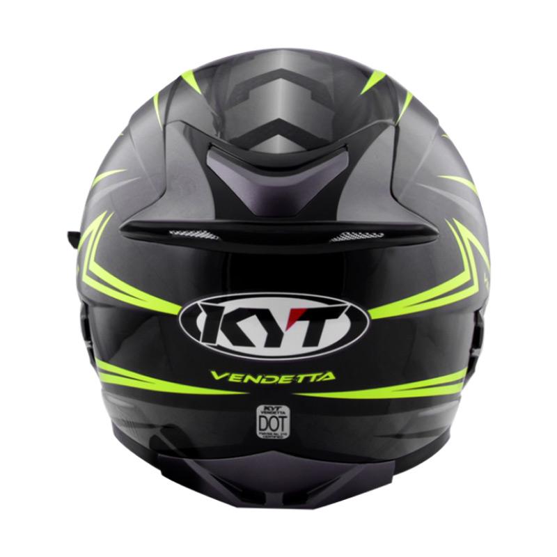 Jual Kyt Vendetta 2 Carbon Helm Full Face Yellow Fluo L Di Seller