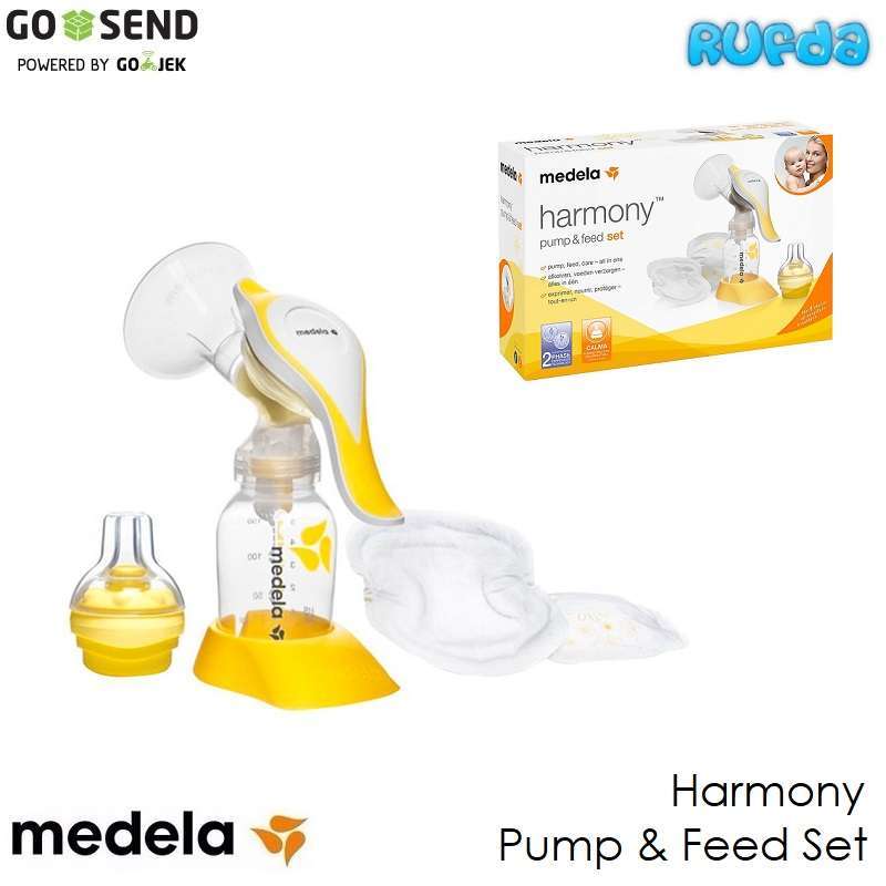 Jual Medela Harmony Pump and Feed Set Manual Breastpump di Seller