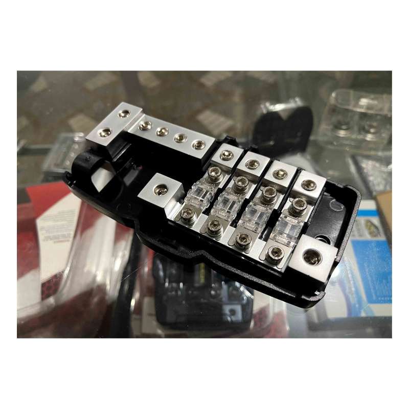 Jual Mass Engineering FB4PG0443 Fuse Sekering Audio plus Ground Distribution Block di Seller