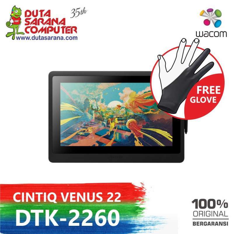 Jual Wacom Cintiq DTK2260 DTK-2260 DTK 2260 DTK2260 Cintiq 22 HD Wacom ...