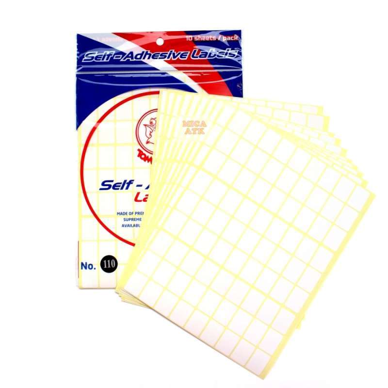 Jual Tom & Jerry Label Paper No. 110 Label Putih [per Pads] Di Seller ...