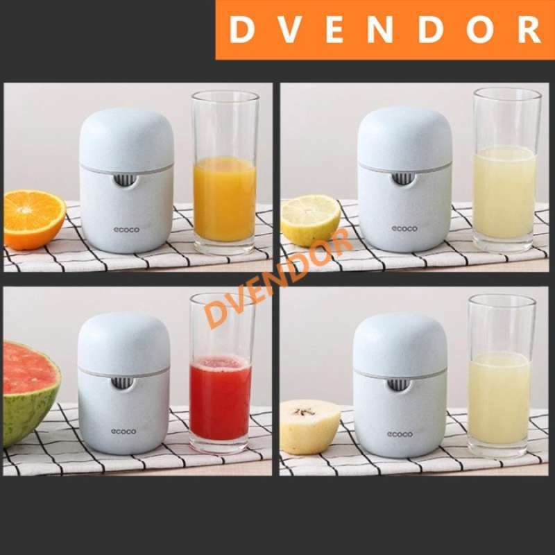 Jual ECOCO PERESAN JERUK PEMERAS LEMON NIPIS MANUAL PLASTIK ULEKAN