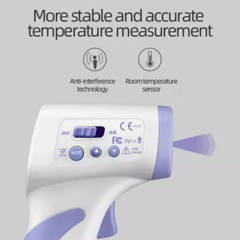 Jual Digital Infrared Thermometer Gun CEM DT8806S Bersertifikat 100
