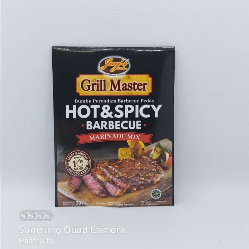 Jual JAYS GRILLMASTER STEAKHOUSE BURGER SEASONING MIX 30g di Seller Haz