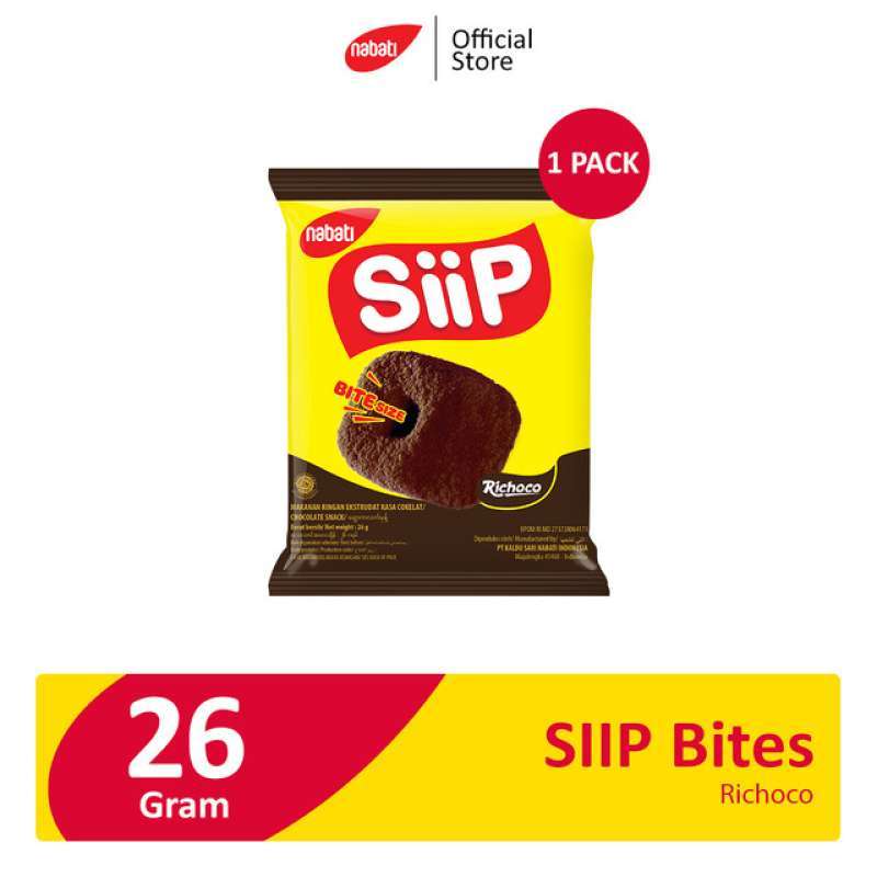 Jual SIIP Bites Richoco 26g [1 Pack] di Seller Nabati Snack Official ...