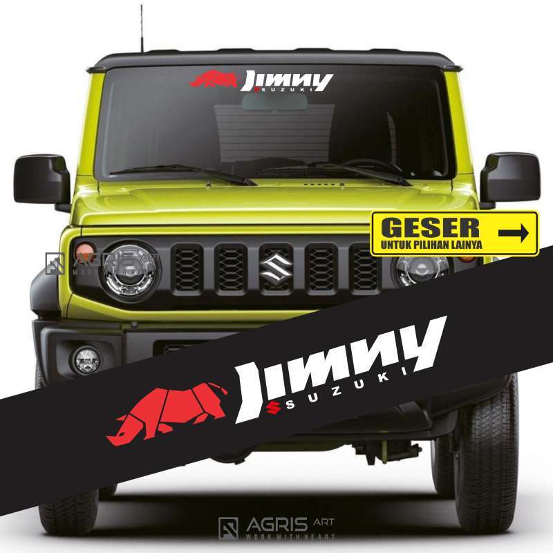 Promo cutting sticker stiker kaca depan mobil suzuki JIMNY Diskon 15%
