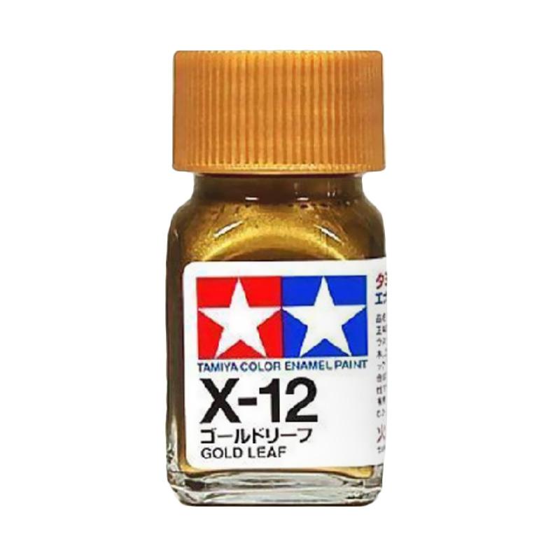 Jual Tamiya 80012 Enamel Paint X12 Cat Akrilik Gold Leaf di Seller