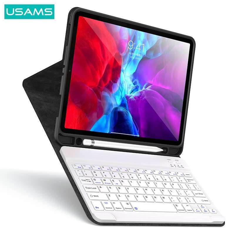 Promo USAMS BH657 Smart Keyboard Cover For iPad 10.2Inch