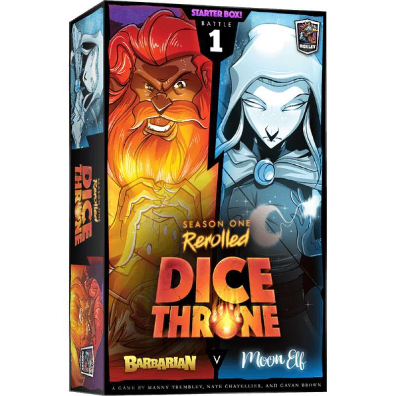 Jual Dice Throne Season One ReRolled Box 1 Barbarian v. Moon Elf Board