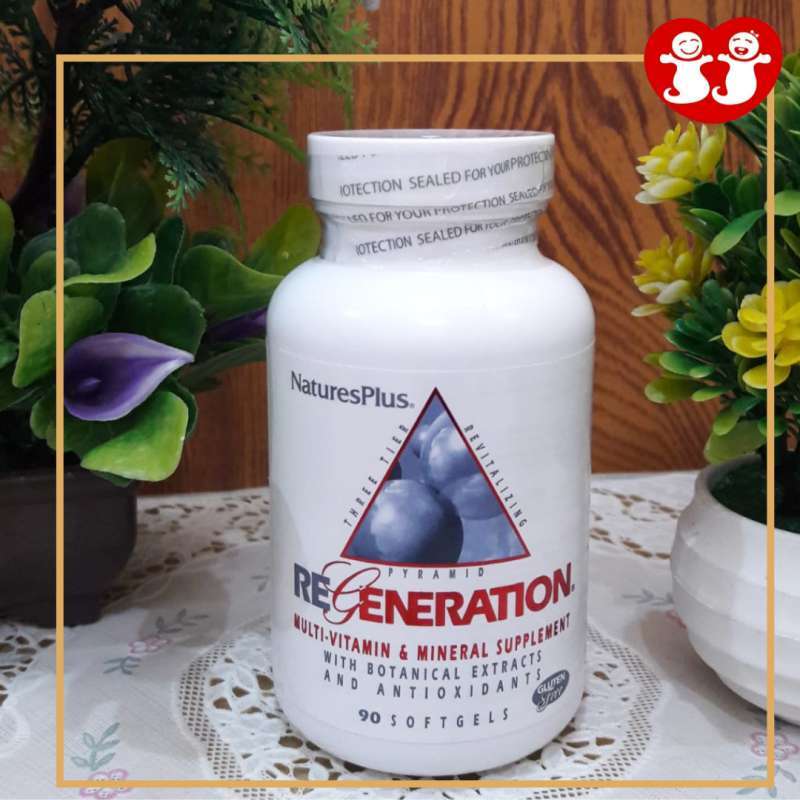 Jual Nature's Plus Regeneration Multivitamin & Mineral Suplemen 90sgl