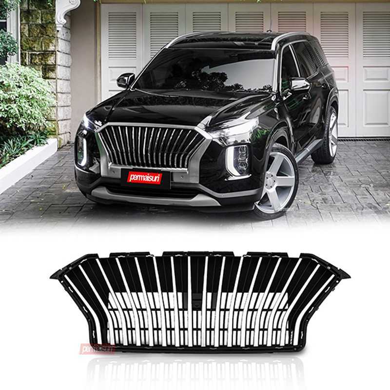 Jual Permaisuri Grille Spark Hyundai Palisade Black Chrome Di Seller
