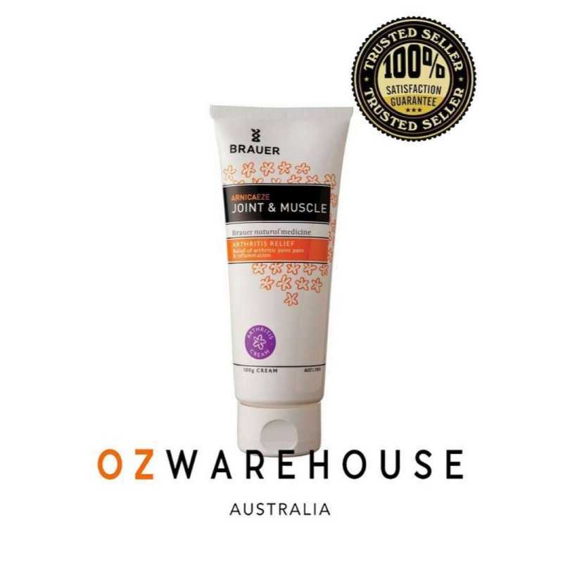 Jual Brauer Arnicaeze Joint & Muscle Cream 100g di Seller Ozwarehouse 6155 Canning Vale