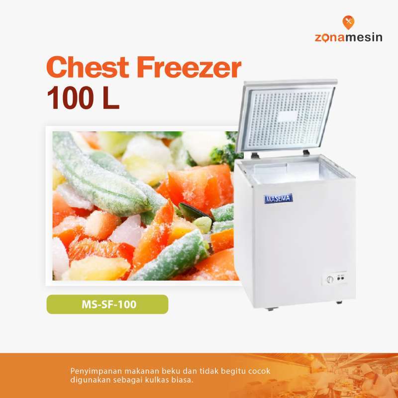 Jual Chest Freezer 100 L di Seller ZonaMesin Kamal Muara, Kota
