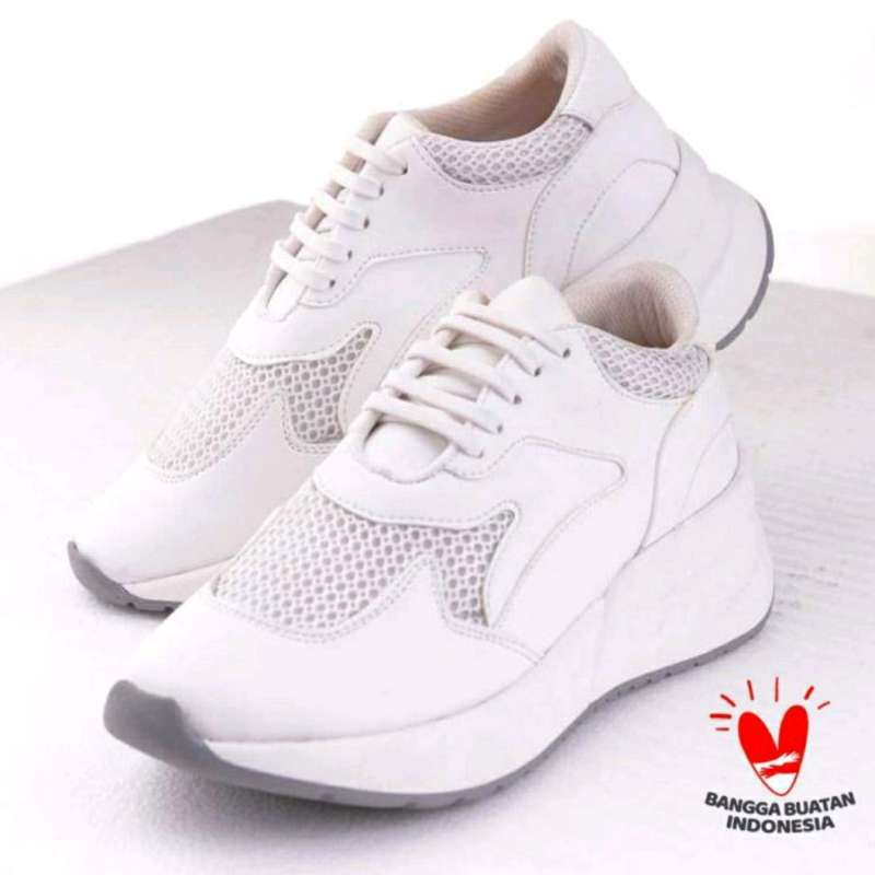 Jual LAF Project HAVA Sepatu Sneakers Wanita Sepatu Casual - Full White ...