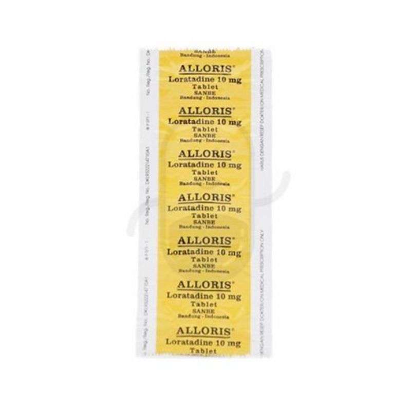 Jual Alloris 10 Mg Strip 10 Tablet Di Seller Apotek Mose Sawah Baru ...