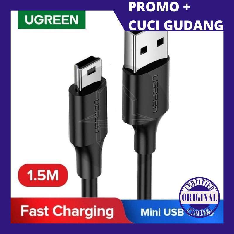 Promo UGREEN 10385 MINI USB micro Cable USB To Mini USB Kabel Data