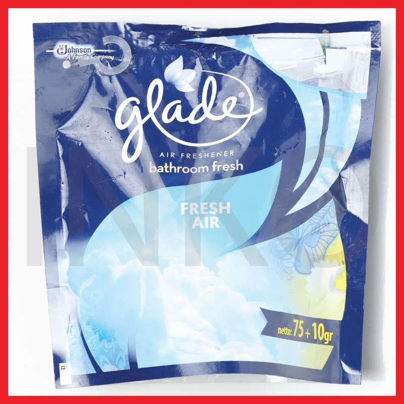 Jual GLADE BATHROOM FRESH FRESH AIR AIR FRESHENER POUCH 75GR di Seller
