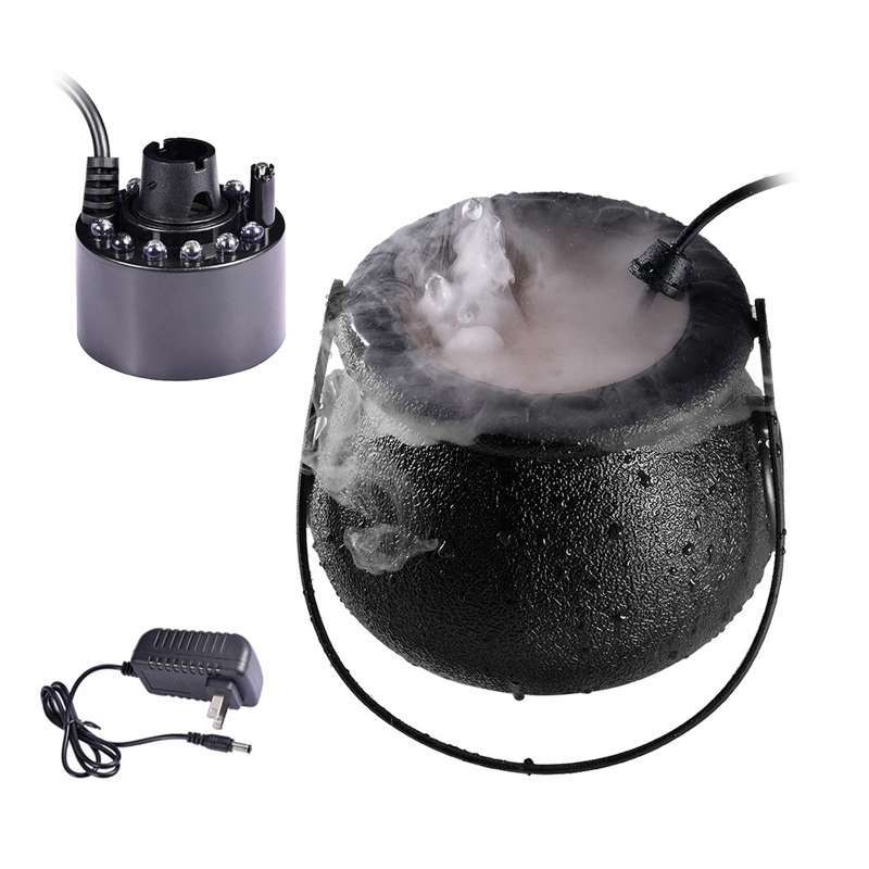 Promo Mist Maker LED Mister Fogger Water Fountain Fog Machine Plastic