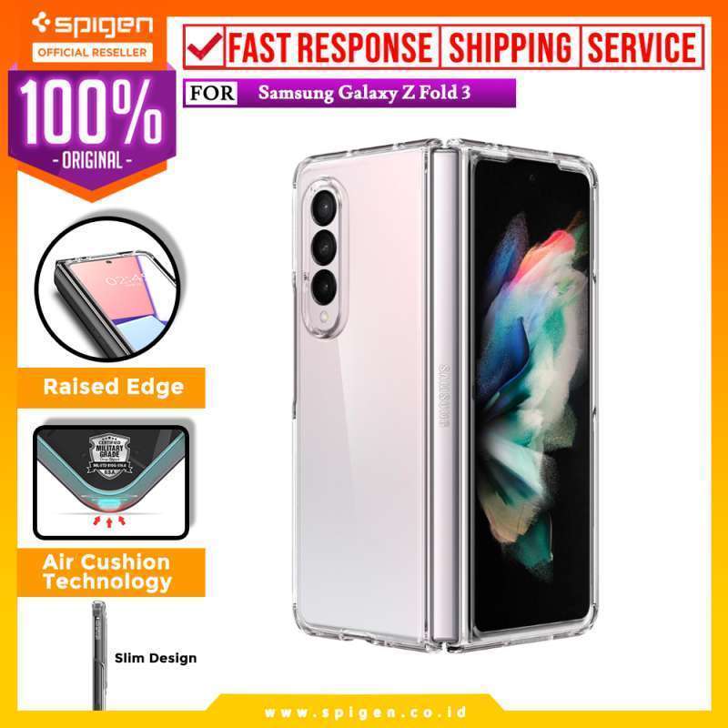 Promo Case Samsung Galaxy Z Fold 3 Spigen Ultra Hybrid Anti Crack