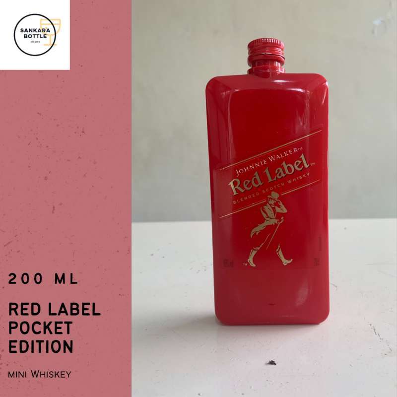 Jual Johnnie Walker Red Label Pocket di Seller Sankara Bottle Official Store Sinduadi, Kab