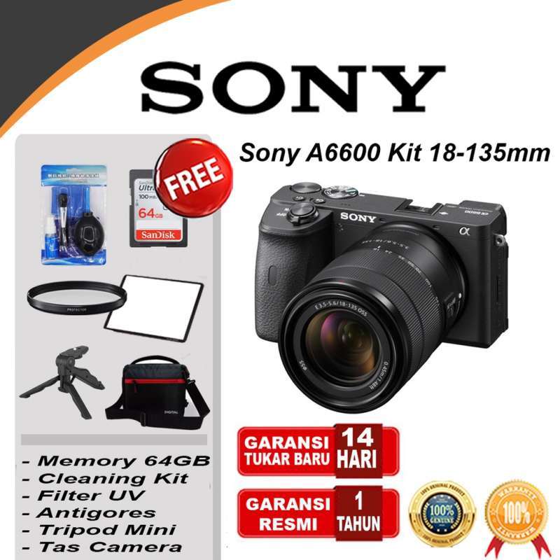 Jual Sony A6600 Kit 18135mm Alpha A 6600 A6600m Kit Paket Bonus Resmi