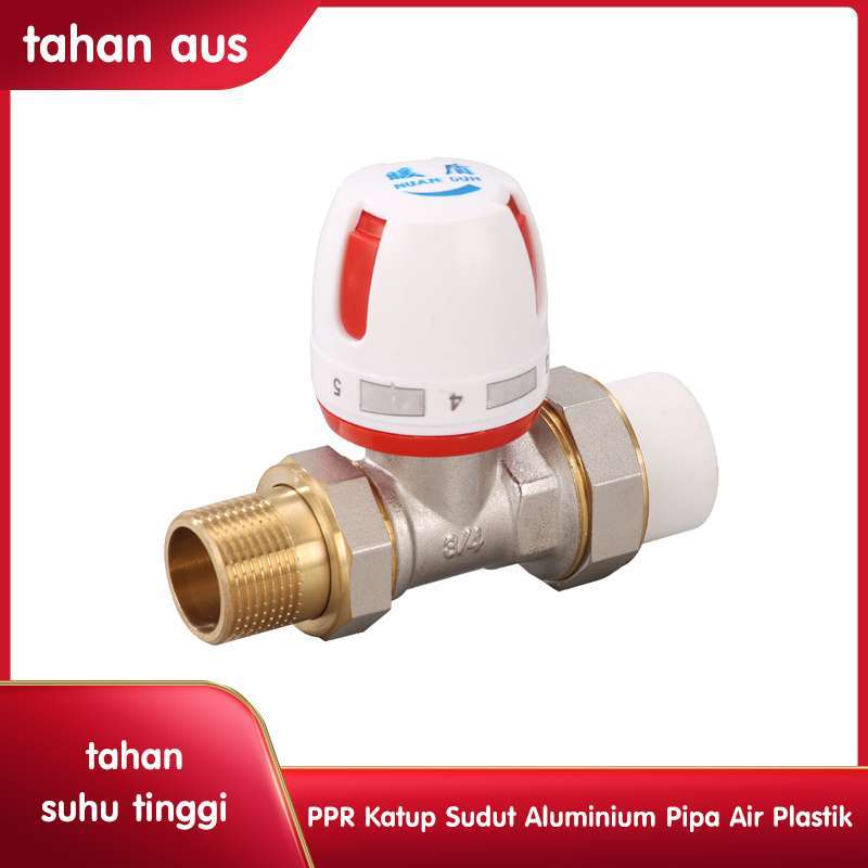 Katup Radiator Motor Jual Katup Tembaga Katup Kontrol Suhu Katup Radiator Katup Lurus PPR ...