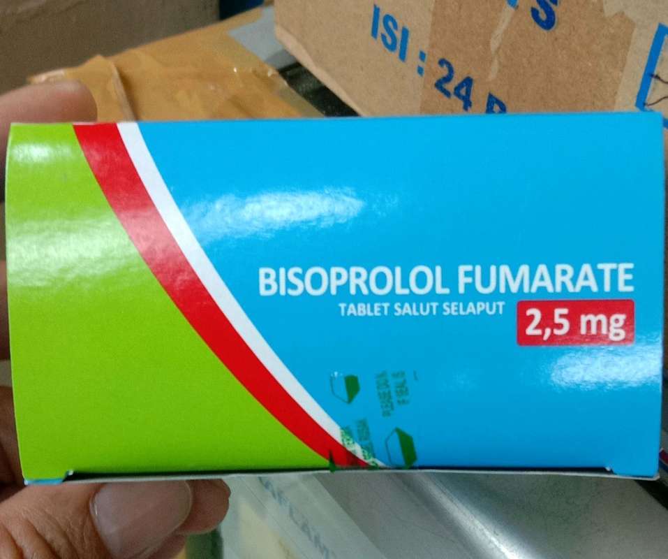 Jual Bisoprolol 2,5mg Box Di Seller Befitan Medika - Pal Meriam, Kota