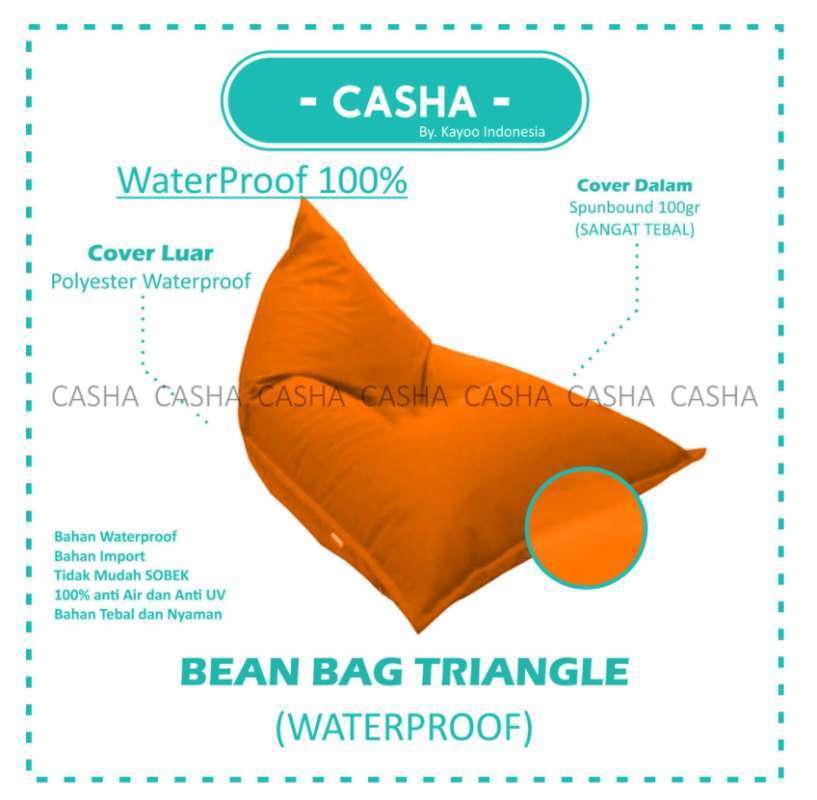 Jual BEAN BAG plus Orange di Seller SEJAHTERA ABADI FURNITURE Kali